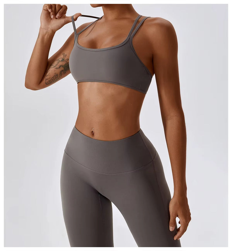 Conjunto Fitness Elegance - Top + Legging