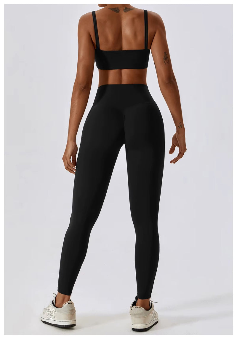 Conjunto Fitness Elegance - Top + Legging