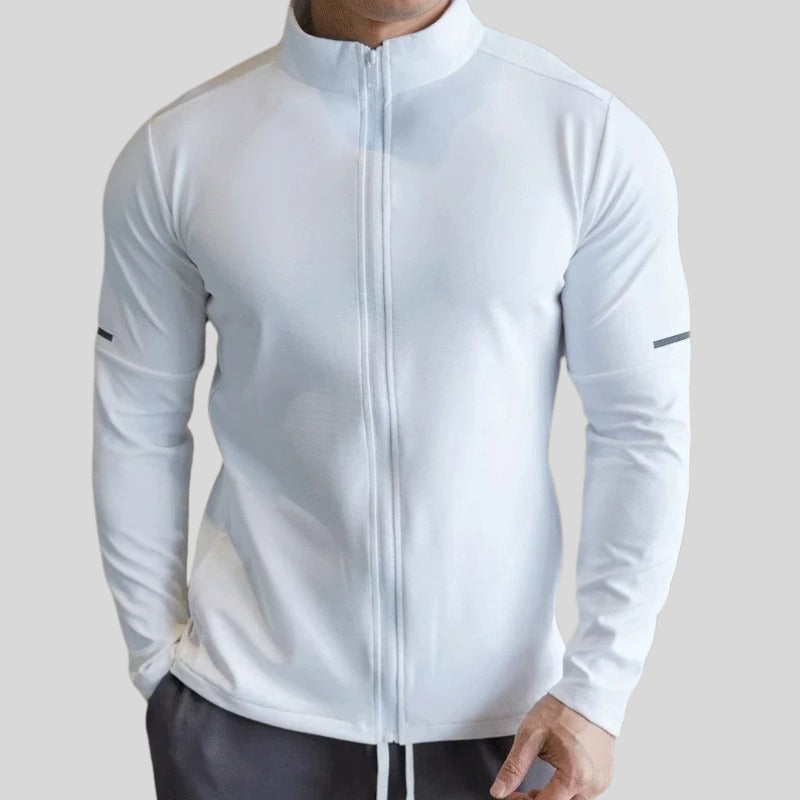 Casaco Desportivo Jersey Jogging - Gola Alta