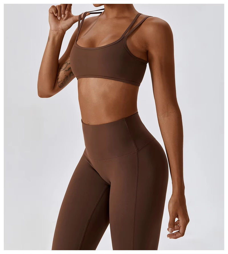 Conjunto Fitness Elegance - Top + Legging