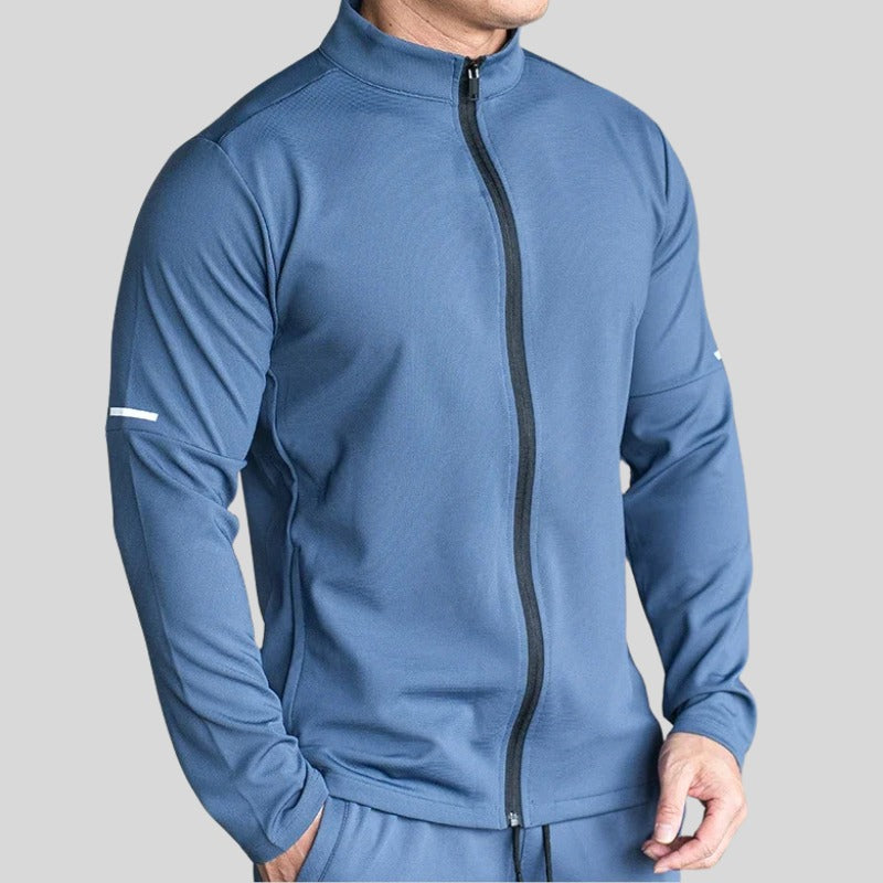Casaco Desportivo Jersey Jogging - Gola Alta
