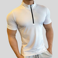 Camiseta Polo Esportiva - Gola Zíper Flexível