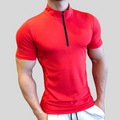 Camiseta Polo Esportiva - Gola Zíper Flexível