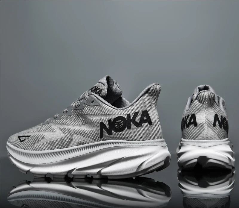 Tênis Esportivo Noka respiráveis com Placas de Carbono e Solados Antiderrapantes