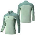 Camisa de Compressão Jersey Jogging - Polo Zíper