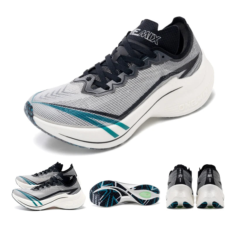 Tênis de Corrida OneMix com Placa de Carbono e Bounce Ultraleves com Absorção de Choque