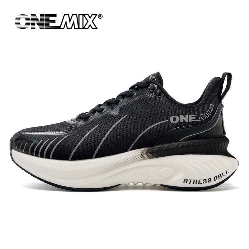 Tênis Esportivo ONEMIX Bumper Elite 3.0 com Placa de Carbono e com Solados Antiderrapantes