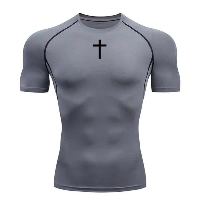 Camiseta Esportiva de Compressão