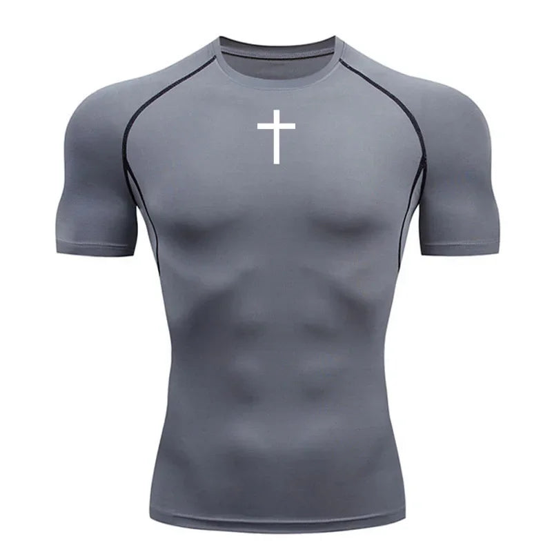 Camiseta Esportiva de Compressão