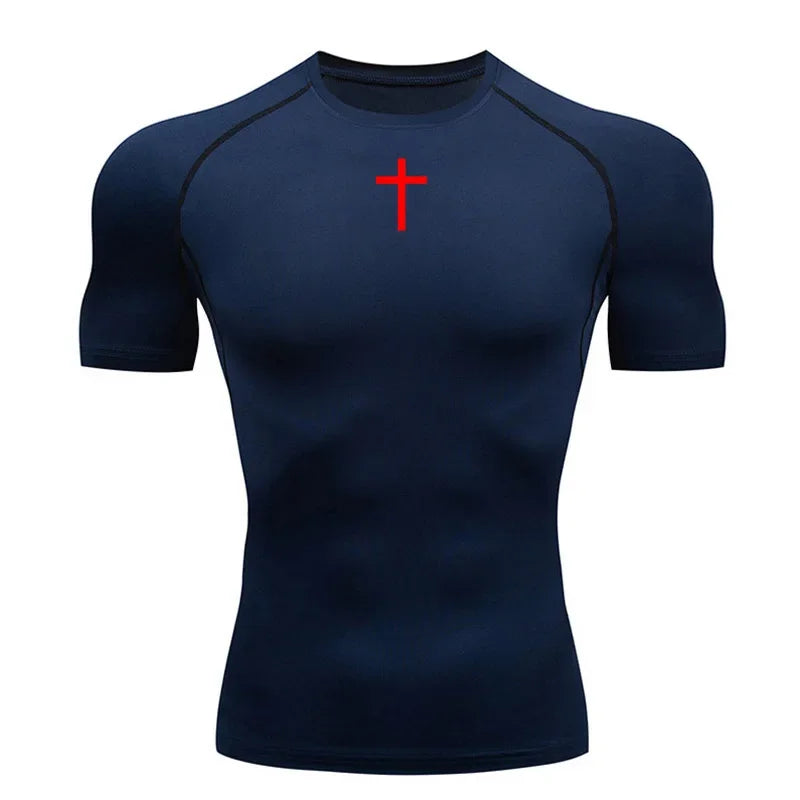 Camiseta Esportiva de Compressão