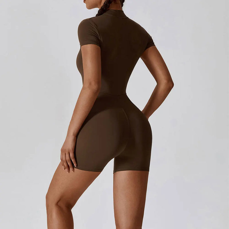 Macacão Fitness Elegance - Zíper
