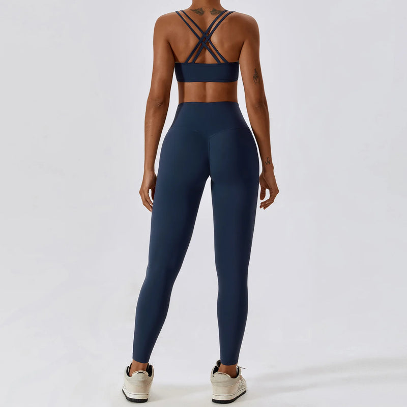 Conjunto Fitness Elegance - Top + Legging