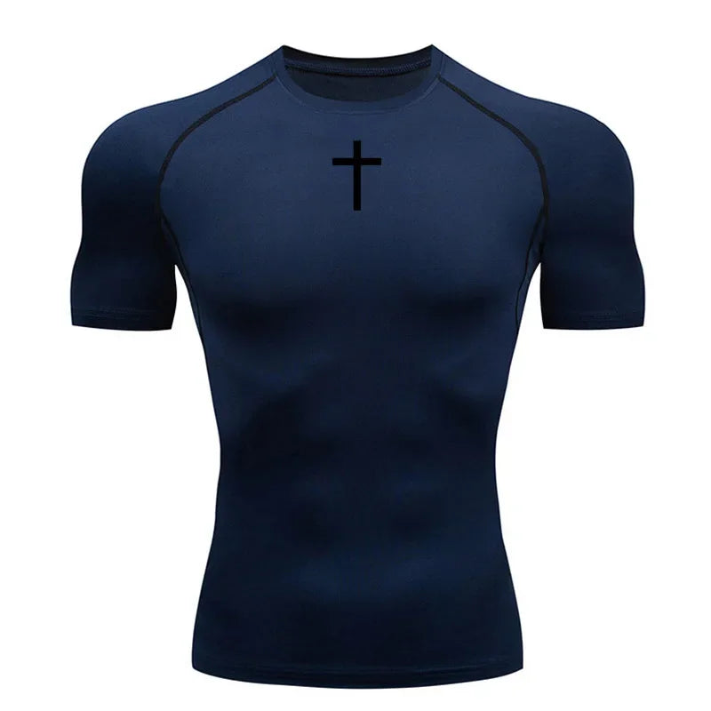 Camiseta Esportiva de Compressão