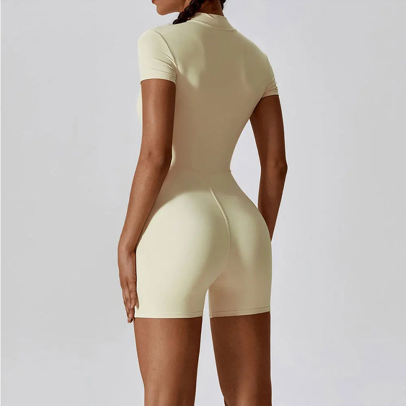 Macacão Fitness Elegance - Zíper