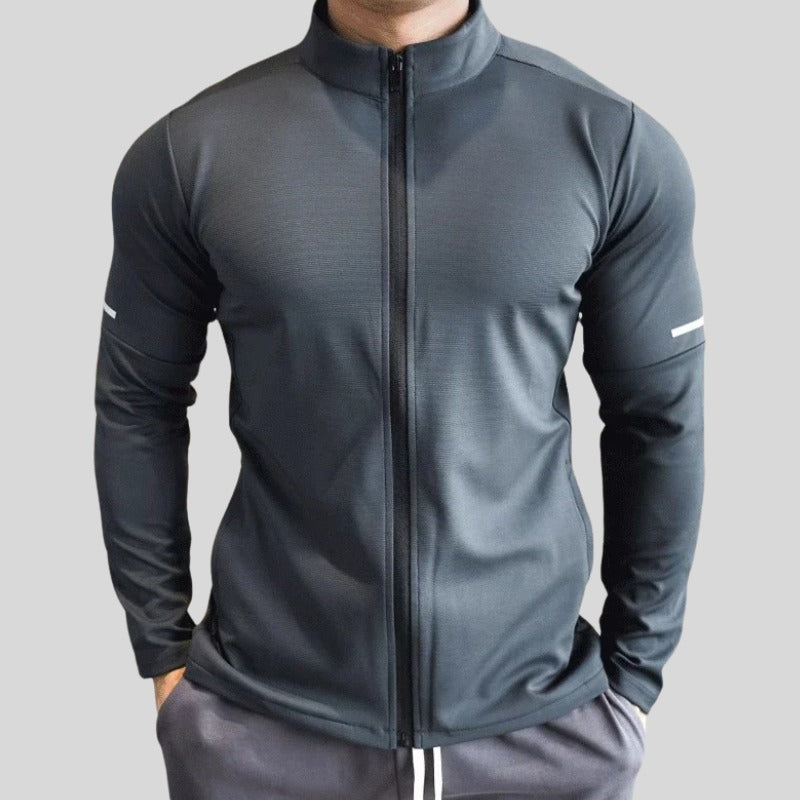 Casaco Desportivo Jersey Jogging - Gola Alta